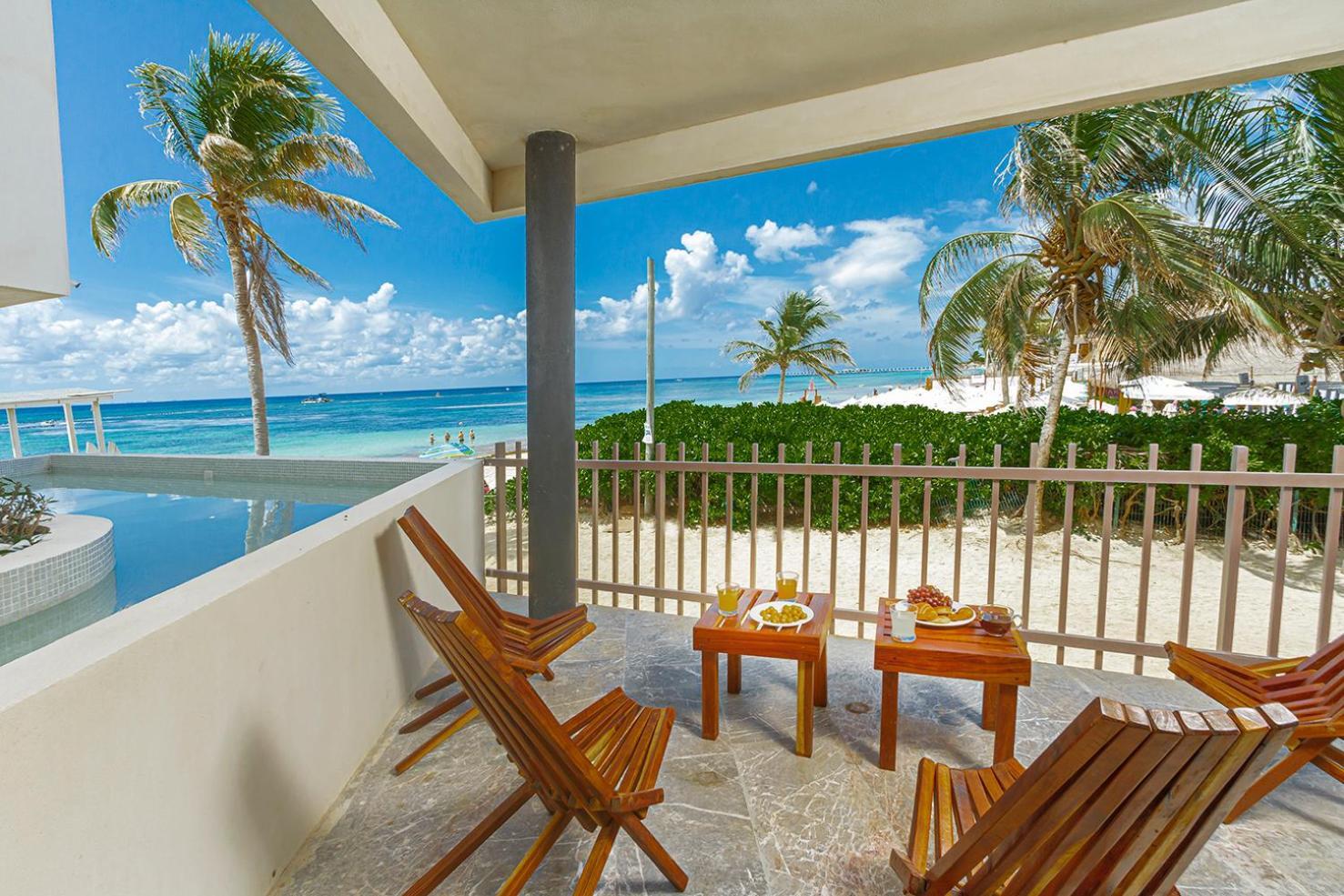 It Beach 302 Y 003 Primera Linea De Playa Beach Playa del Carmen Exteriér fotografie